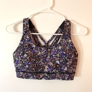 lululemon free to be elevated bra in flower burst multi
